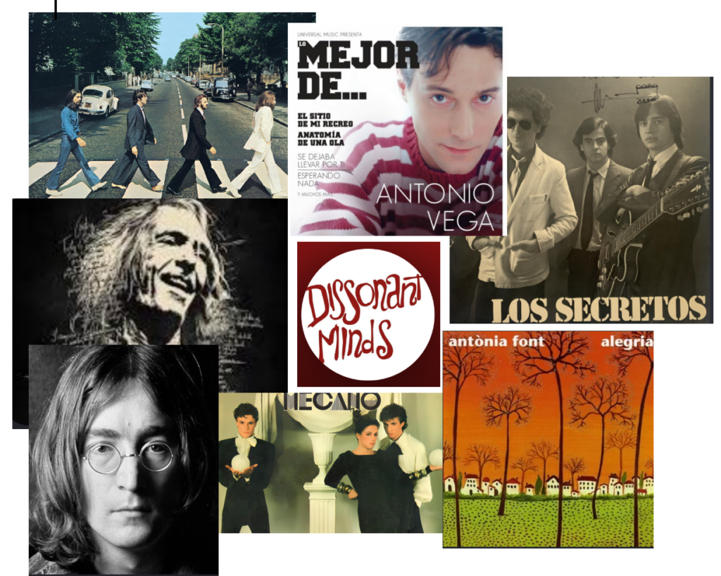 COLLAGE GRUPOS MUSICALES